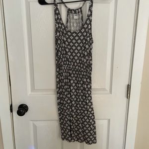Old Navy black and white mini casual dress